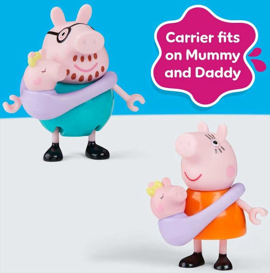 Peppa Pig Family of Five Figure Set – Daddy, Mummy, Peppa, George & Baby Evie