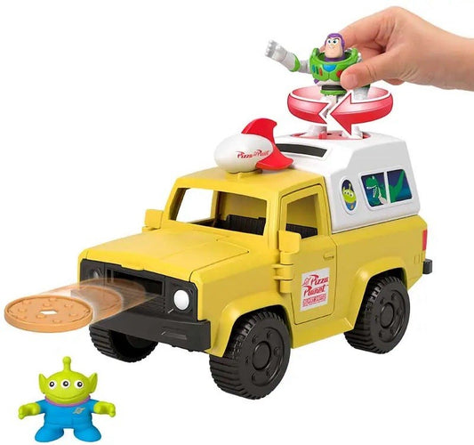 Fisher-Price Imaginext Toy Story – Pizza Planet Truck Playset with Buzz & Alien