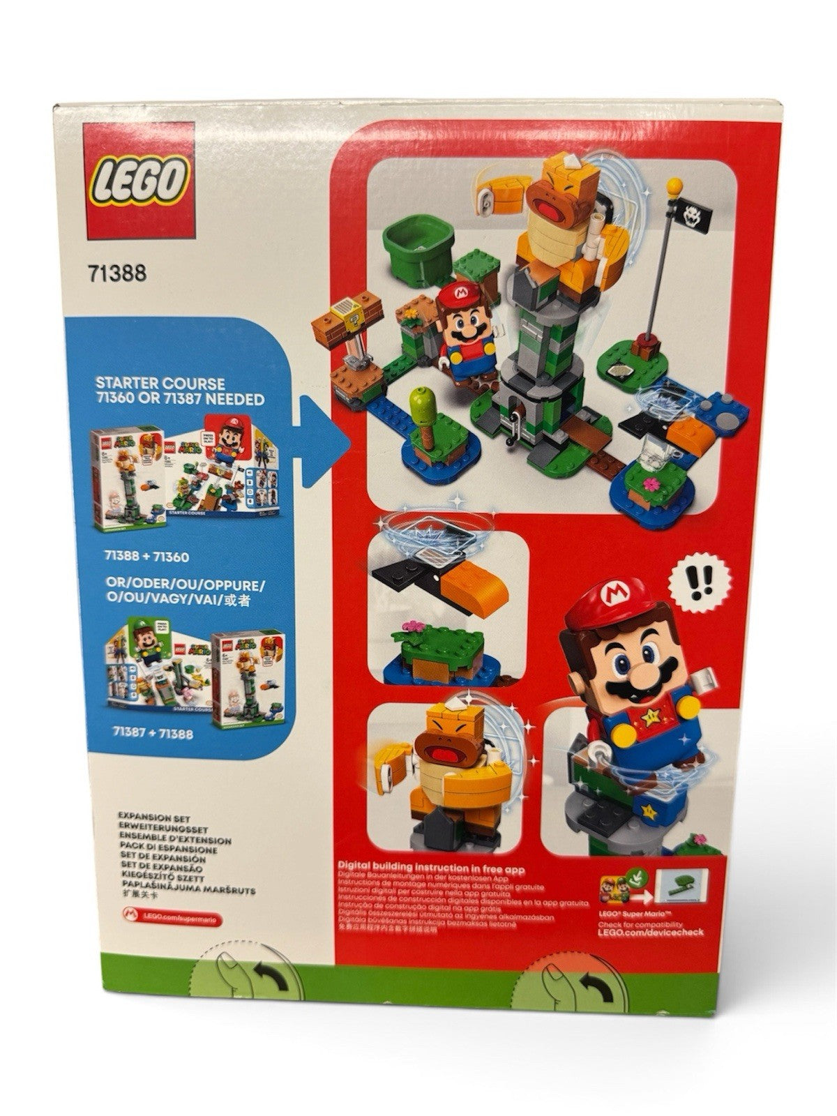 LEGO 71388 Super Mario Boss Sumo Bro Topple Tower Expansion Set