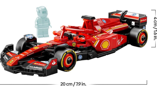 LEGO Speed Champions 77242 Ferrari SF-24 F1 Race Car Building Set 275pcs