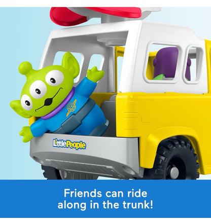 Fisher-Price Little People Disney Pixar Toy Story – Pizza Planet Truck with Buzz & Alien