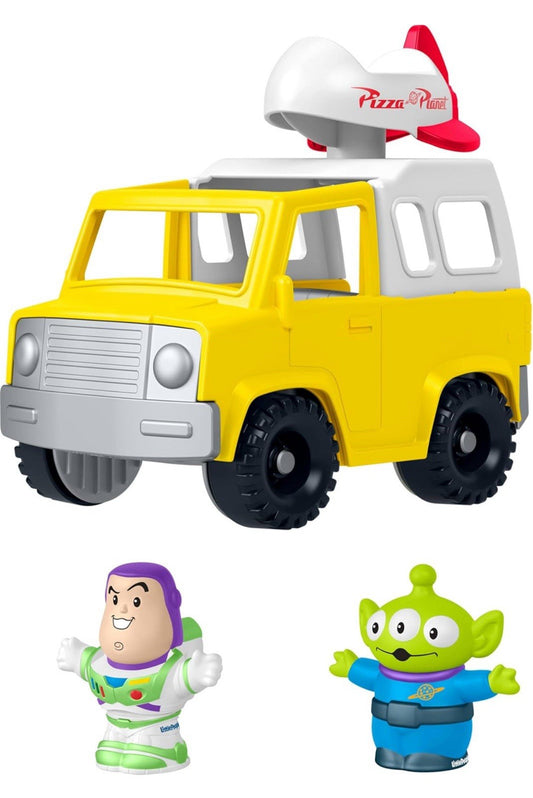 Fisher-Price Little People Disney Pixar Toy Story – Pizza Planet Truck with Buzz & Alien
