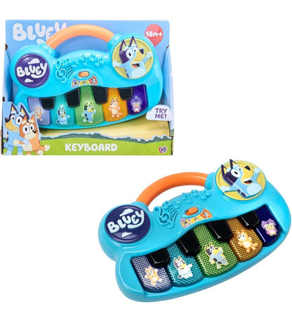 Bluey My First Keyboard – Interactive Musical Piano Toy for Toddlers, Ages 12m+