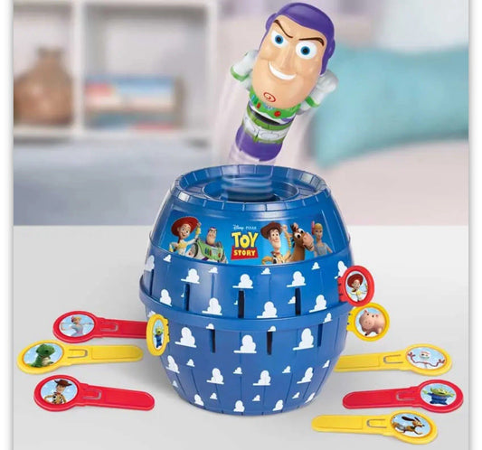 Toy Story Pop-Up Buzz Game by TOMY – 2–4 Players, Ages 4+