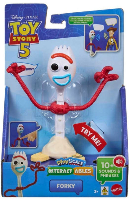 Toy Story 5 Interactables Forky, Talking Figure, Converses with Other Characters
