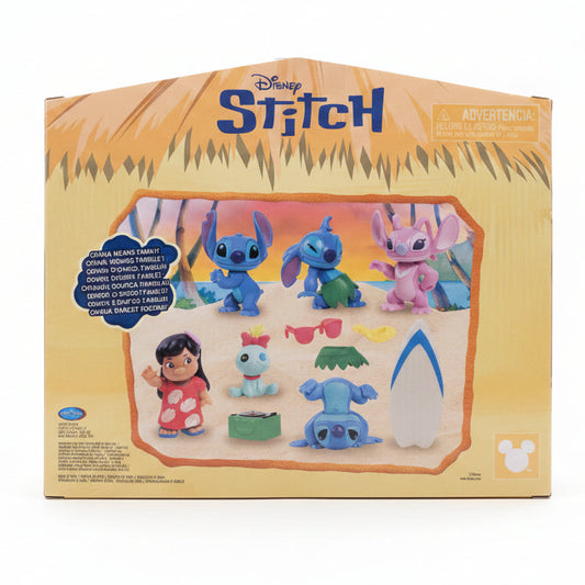 Disney Lilo & Stitch Figure Playset – 11 Pieces, Stitch & Friends