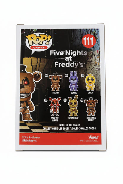 Funko Pop! Five Nights at Freddy's – Nightmare Freddy #111 Vinyl Figure
