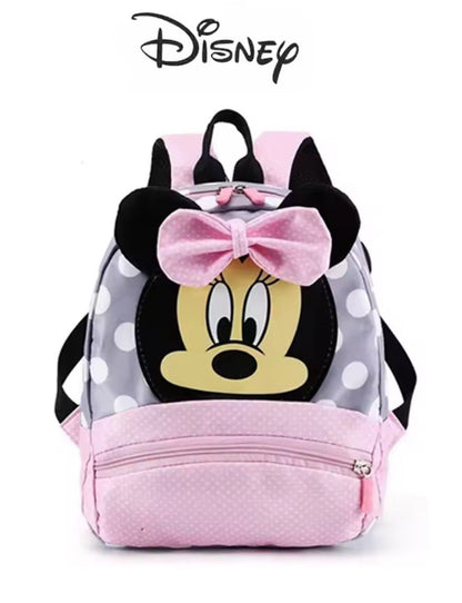 Disney Minnie & Mickey Mouse Cartoon Backpack for Kids–Cute &Colorful Schoolbag