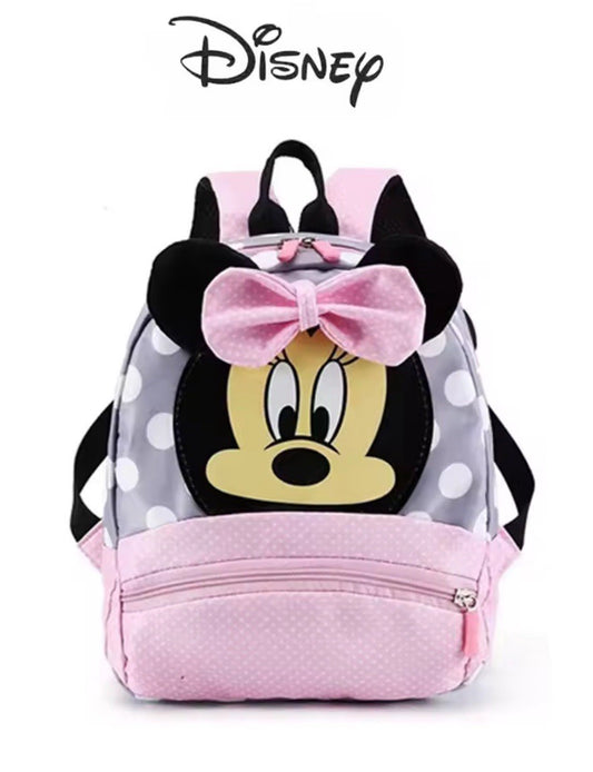 Disney Minnie & Mickey Mouse Cartoon Backpack for Kids–Cute &Colorful Schoolbag