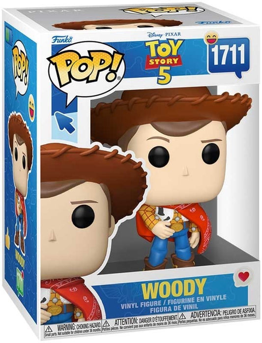 Funko Pop! Disney Pixar Toy Story 5 – Woody #1711 Vinyl Figure