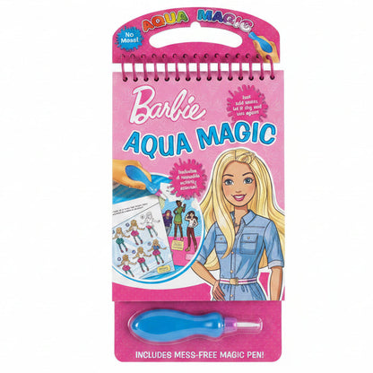 Barbie Aqua Magic Water Reveal Activity Pad – Mess-Free Magic Pen, Ages 3+