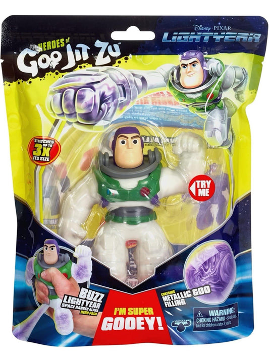 Goo Jit Zu Disney Pixar Lightyear Buzz Lightyear Stretchy Action Figure