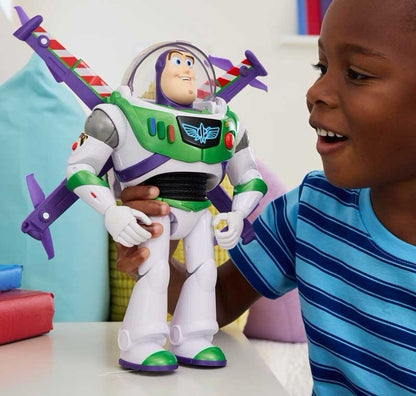 Toy Story 5 Buzz Lightyear High-Tech Edition – Wing Activation, Flight Mode & 35+ Sounds