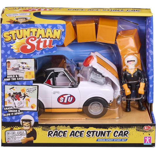 Stuntman Stu - Race Ace Stunt Car - New