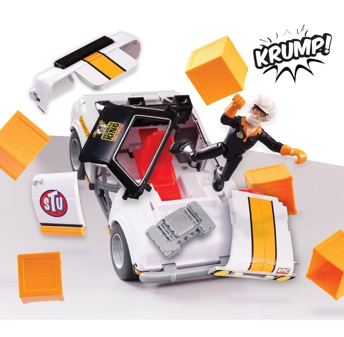 Stuntman Stu - Race Ace Stunt Car - New
