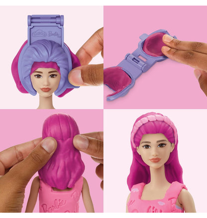 Play-Doh Barbie Hearts & Hair Fashion Set – Creative Play for Ages 4+