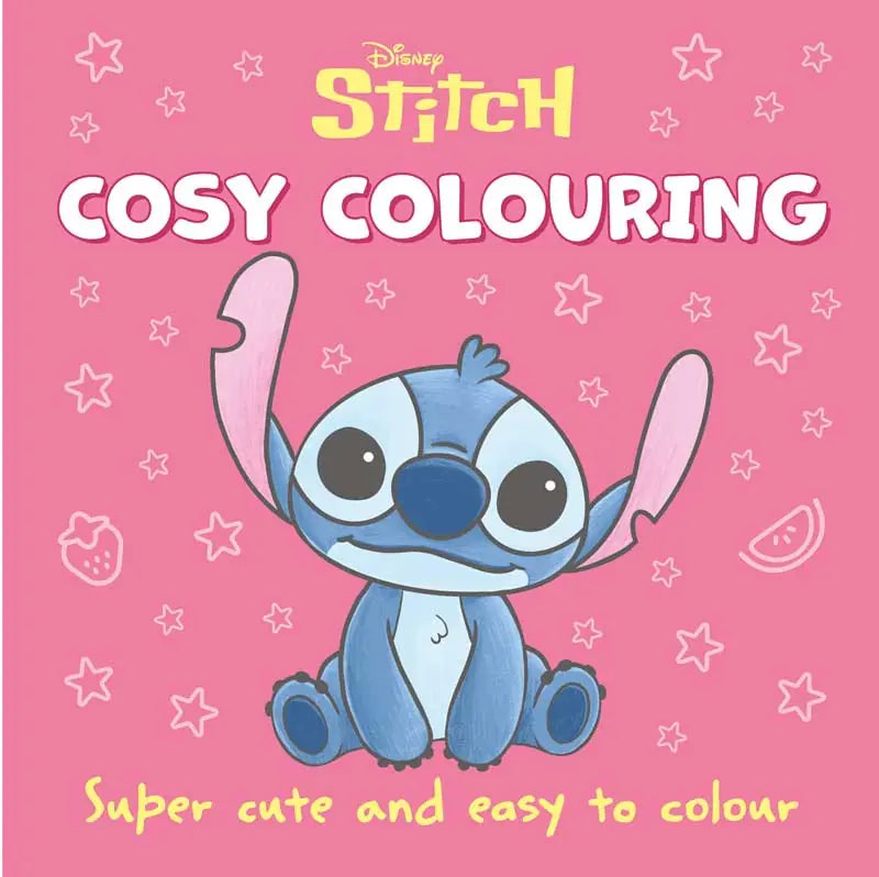Disney Stitch Cosy Colouring Book – Lilo & Stitch Activities for Ages 3–7