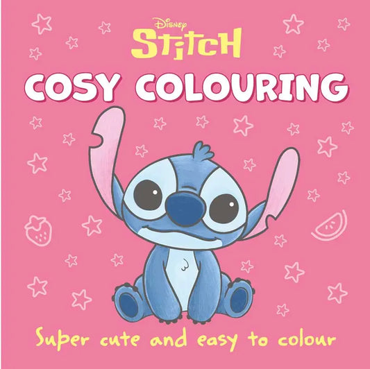 Disney Stitch Cosy Colouring Book – Lilo & Stitch Activities for Ages 3–7