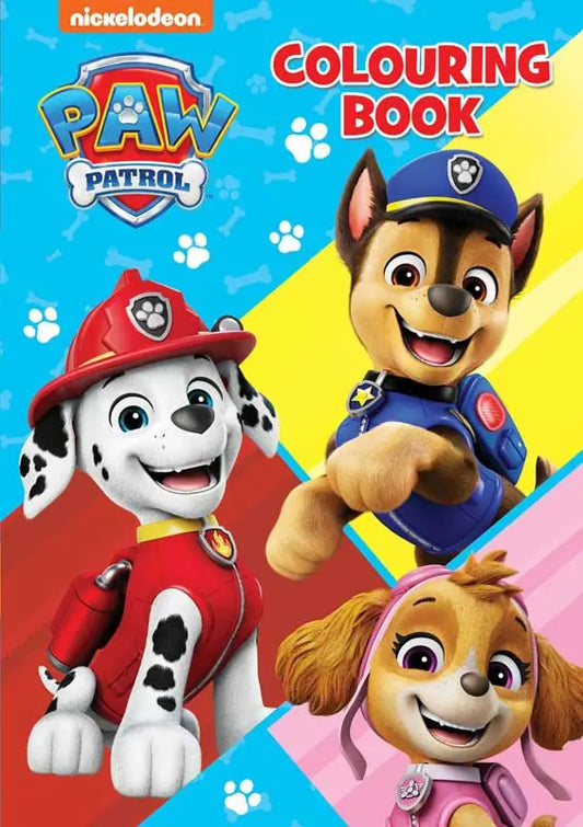 PAW Patrol Colouring Book Paperback Ages 4-8