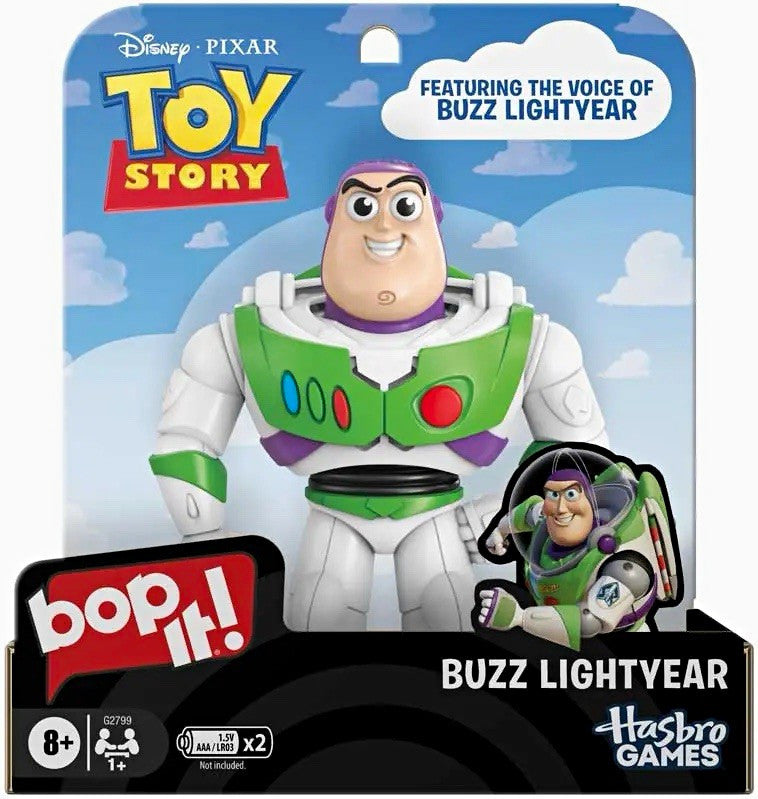 Hasbro Bop It! Disney Pixar Buzz Lightyear Edition – Electronic Game for 1+ Players