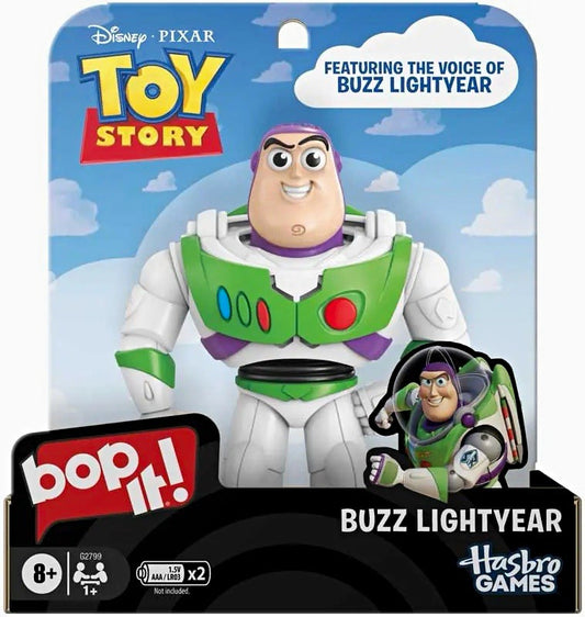 Hasbro Bop It! Disney Pixar Buzz Lightyear Edition – Electronic Game for 1+ Players