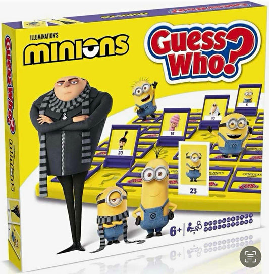 Minions Guess Who? – The Hilarious Family Game with a Minion Twist